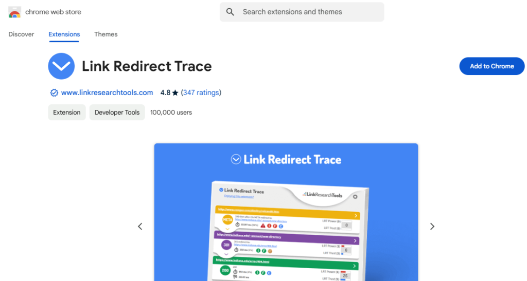 Link Redirect Trace